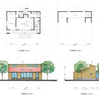 海辺の小住宅郡